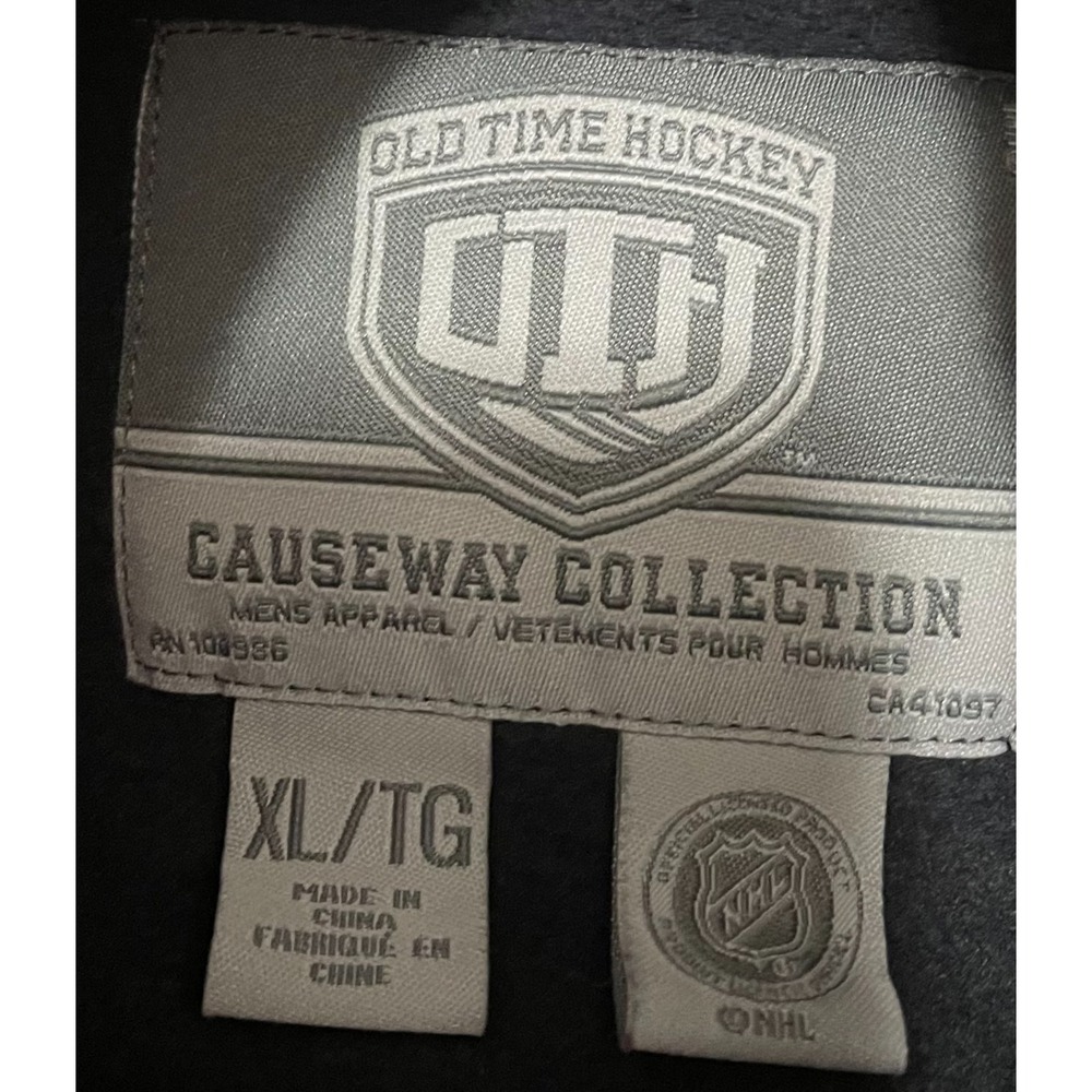 Columbus Blue Jackets Jacket Mens XL Old Time Hockey Causeway Full Zip NHL - Picture 2 of 10